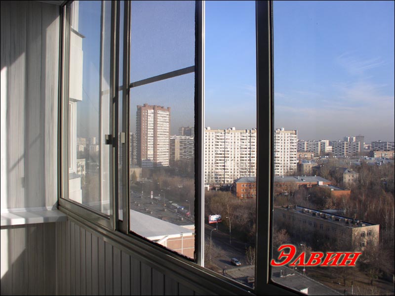 Вставить москитную сетку на балкон. - пластиковые балконные .